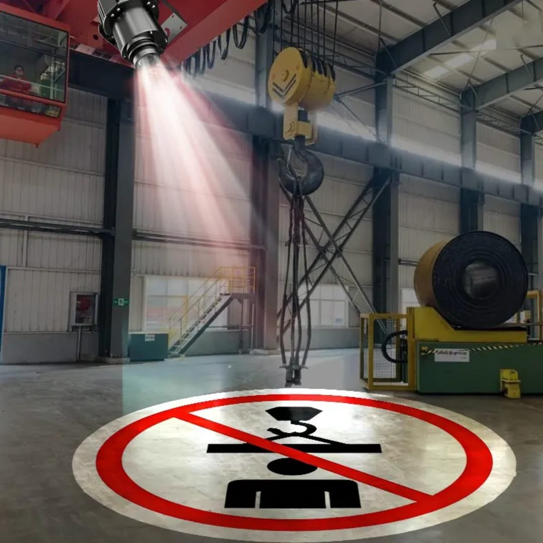 Overhead Crane Warning Light
